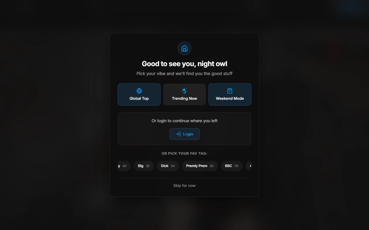 Screenshot of Porninblack