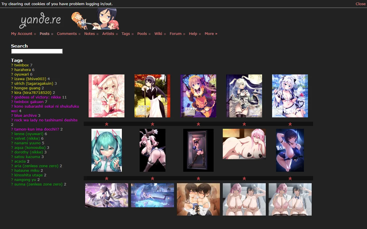 Screenshot of Yandere